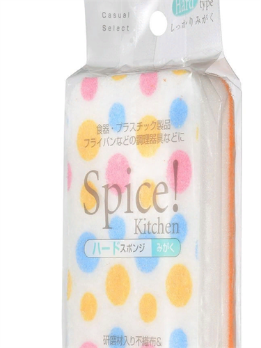 Губка для чистки ванн жесткая Spice CAN DO, 1 шт - фото 8579