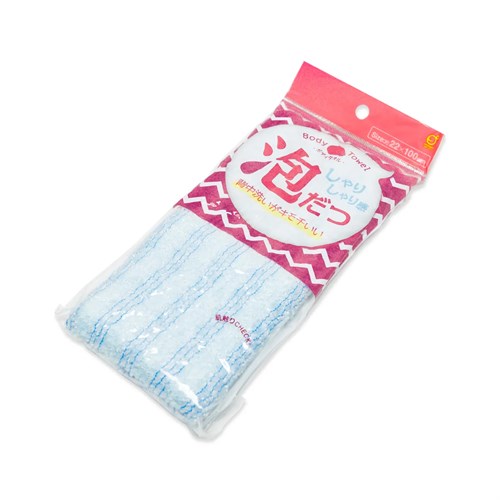 Мочалка-полотенце для тела, цвета в ассортименте, 22х100 см Okazaki - фото 8935