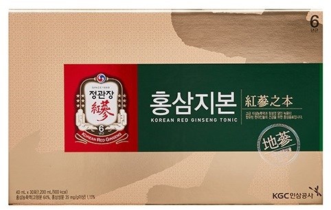 Korean Red Ginseng Tonic / Напиток "Хон сам ди бон" из корня корейского красного женьшеня, 1200 мл (40мл х 30 пакетиков) - фото 9070