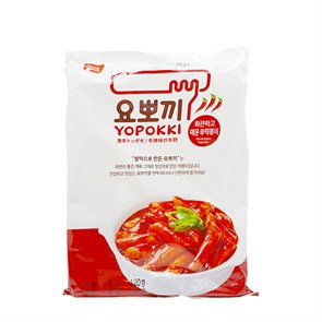 Hot&Spicy Topokki Токпокки Остро-пряный (рисовые палочки с соусом), 120г
