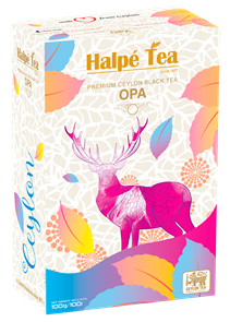 Чай черный байховый ОПА HALPÉ TEA 100г.