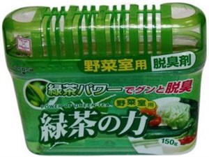 Поглотитель неприятных запахов для общего отделения холодильника с экстрактом зеленого чая, 150 г. Kokubo