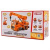 Грузовик-конструктор с подъемным краном, фрикц., свет, звук, 1:12 33см Funky toys FT61110a FT61110a - фото 7647