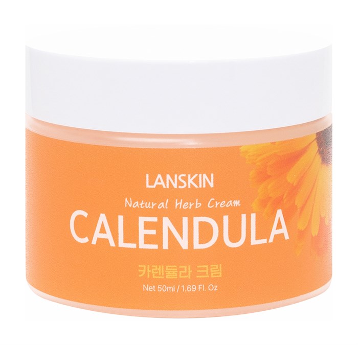 LanSkin Успокаивающий крем с экстрактом календулы 8809368411471 - фото 10008
