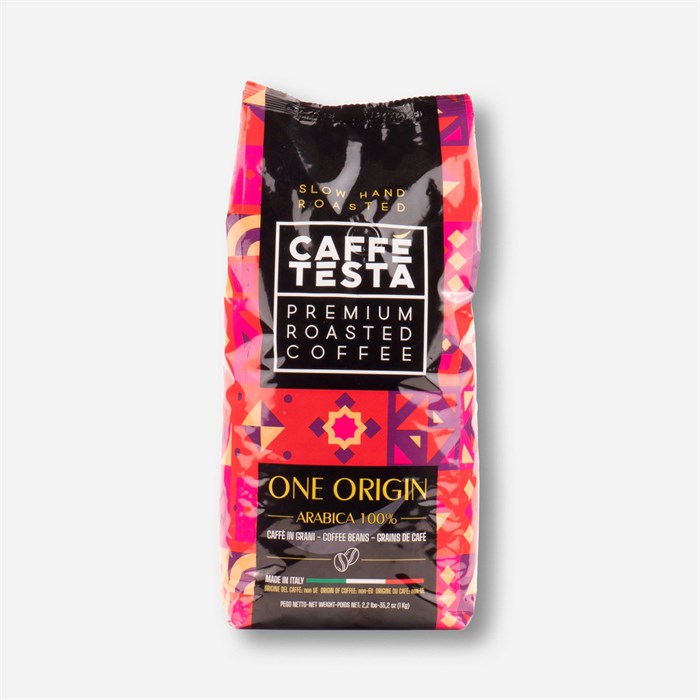 Кофе жареный в зернах, CAFFE’ TESTA ONE ORIGINE, 1000 гр. 100 % арабика 8052877760046 - фото 10747
