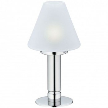 Настольная лампа с сатиновым стеклом Pure, стекло, Cromargan® 18/10 06.8208.6040 - фото 11048