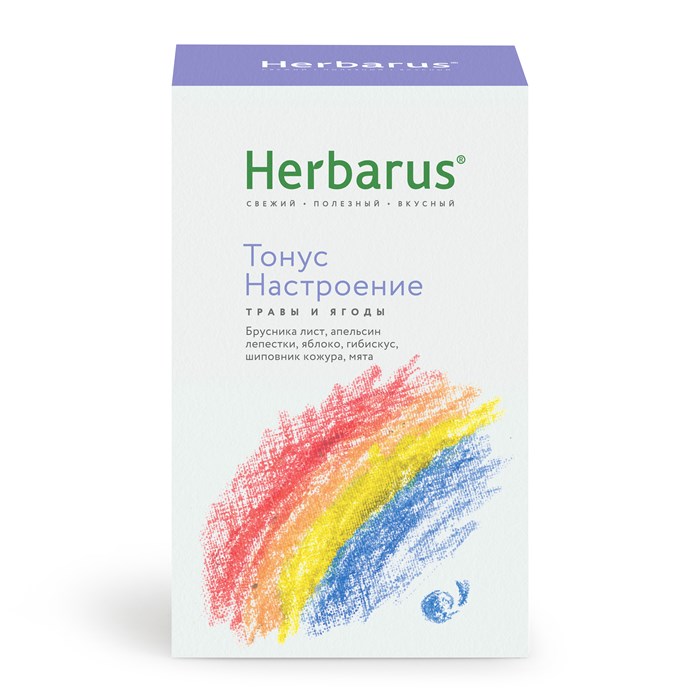 Чайный напиток Herbarus, Тонус Настроение 4607122931562 - фото 11240