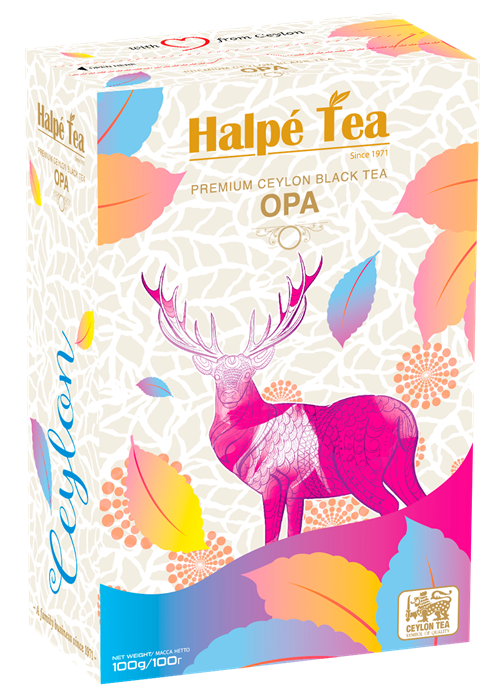 Чай черный байховый ОПА HALPÉ TEA 100г. 4796026980117 - фото 11375