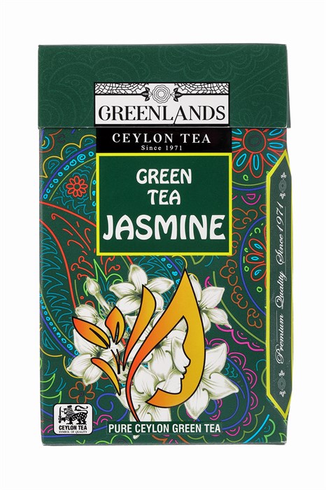 Премиальный зеленый чай со вкусом жасмина HALPÉ TEA 100г. 4796026980292 - фото 11447