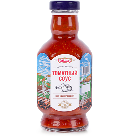 Соус томатный "Шашлычный" Ратибор 385 гр 4601842005909 - фото 11572