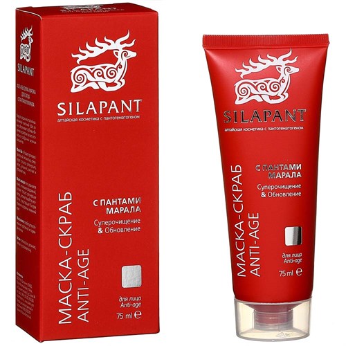 Anti-age скраб-маска для лица с пантами марала, 75 мл 4607082858848 - фото 5413