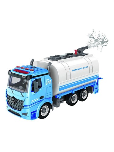 Водовоз-конструктор, фрикционный, свет, звук, вода, 1:12 30см Funky toys FT61117a FT61117a - фото 7636