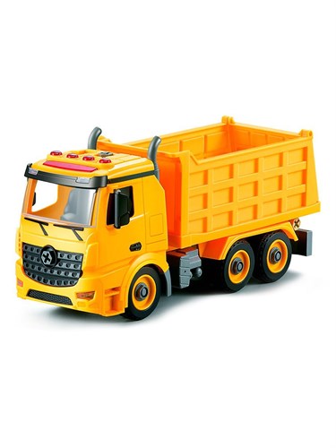 Грузовик-конструктор, фрикционный, свет, звук, 1:12 30см Funky toys FT61112 FT61112 - фото 7648