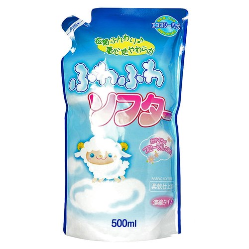 Кондиционер для белья смягчающий ROCKET SOAP, (запасной блок),  500 мл 4903367091307 - фото 8495