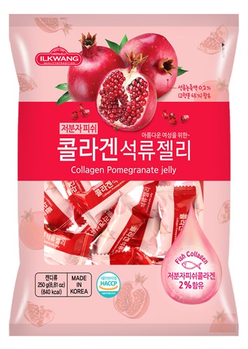 Collagen Pomegranate Jelly / Конфета желейная с Коллагеном и соком граната, 250г 8801270000767 - фото 8714