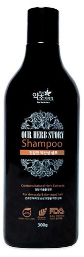 OUR HERB STORY Шампунь для волос, 300 г. Hyundai Entec 8809329702037 - фото 8769