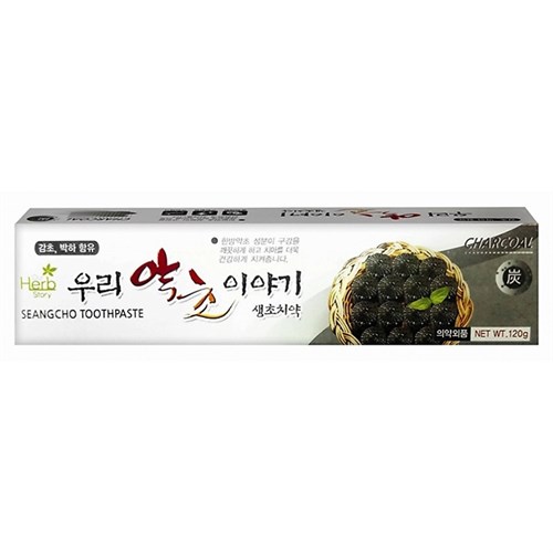 OUR HERB STORY Паста зубная "Уголь", 120 г. Hyundai Entec 8809329703058 - фото 8788