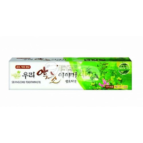 OUR HERB STORY Паста зубная "Зеленый чай", 120 г. Hyundai Entec 8809329703065 - фото 8791