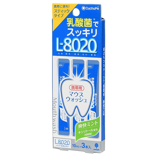 Ополаскиватель для полости рта L-8020 в стиках, 3 шт х 10 мл Kiyou Jochugiku Co - фото 8866