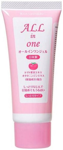 Гель для лица увлажняющий с экстрактом томата и женьшеня "All in One", 60 г Kooza 4965412226263 - фото 8897