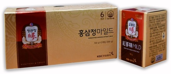 Экстракт из корня корейского красного женьшеня, т.м. "Korean Red Ginseng Extract Mild", 100 г *3 шт. 8809535593504 - фото 9050