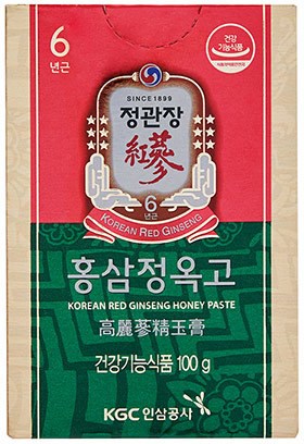 Экстракт из корня корейского красного женьшеня с медом, Korean Red Ginseng Honey Paste, 100г 8809650041201 - фото 9056
