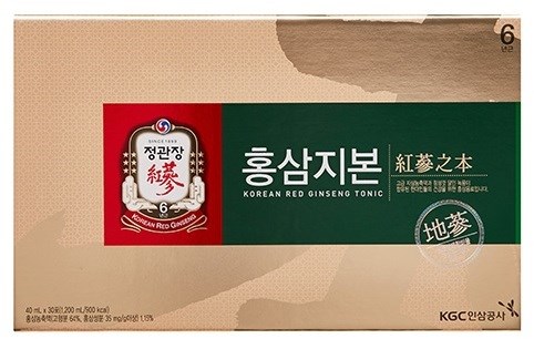 Korean Red Ginseng Tonic / Напиток "Хон сам ди бон" из корня корейского красного женьшеня, 1200 мл (40мл х 30 пакетиков) 8809535596796 - фото 9070