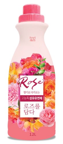 High Enrichment Fabric Softener Rose Кондиционер концентрат для белья с ароматом розы 1,2л. B&D 8809361310924 - фото 9165