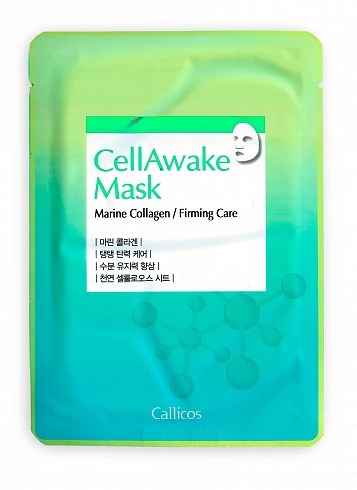 Callicos CellAwake Подтягивающая маска для лица с морским коллагеном 8809397061241 - фото 9951
