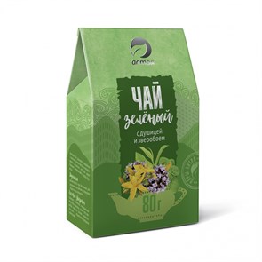 Чай зеленый с душицей и зверобоем, 80 г 4670020491025