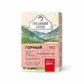 Травяной чай "Горный", 50 г 4607082853898