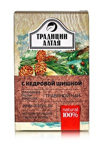 Травяной чай "С кедровой шишкой", 50 г