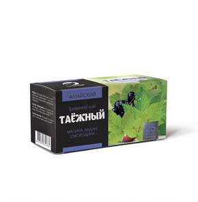 Травяной чай "Таёжный", 25 фильтр-пакетов по 1,2 г 4607082854765
