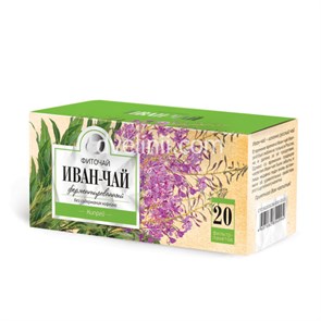 Фиточай "Иван-чай" (ферментированный), 20 фильтр-пакетов по 1,2 г 4607082854994