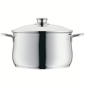 Кастрюля высокая с крышкой 16 см Diadem Plus WMF 07.3417.6040