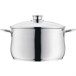 Кастрюля высокая с крышкой 20 см Diadem Plus WMF 07.3421.6040