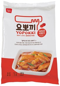Sweet and Spicy Topokki Токпокки сладко-острый (рисовые палочки с соусом), 140г 8809054400888