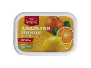Джем нестерилизованный Ратибор "Апельсин Лимон" (эконом) 4601842008795