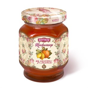 Конфитюр из апельсина с лимоном Ратибор350г. 4601842004131