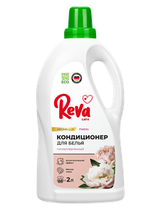 Кондиционер-ополаскиватель для белья Reva Care,Нежный пион, 2 л(S)