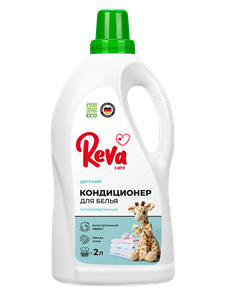 Кондиционер-ополаскиватель для белья Reva Care,Детский, 2л