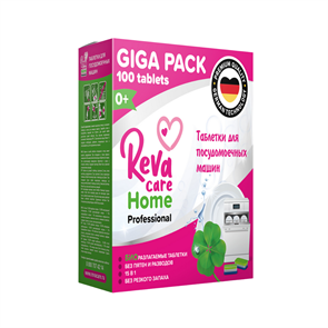 Таблетки для посудомоечных машин Reva Care 100 таб 3926