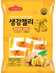 ILKWANG GINGER JELLY / Конфета желейная со вкусом имбиря 8801270000187