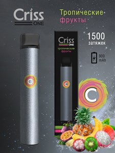 Одноразовый электронный испаритель CRISS ONЕ Тропические Фрукты 2,0  - 1500 4627184160410