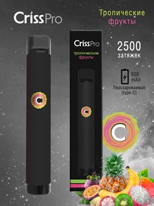 Одноразовый электронный испаритель CRISS PRO - Тропические Фрукты 2,0  -  2500 4627184160519