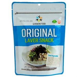 Обжаренные хлопья из морских водорослей Samwon Food оригинальные, 20г 8809144780333