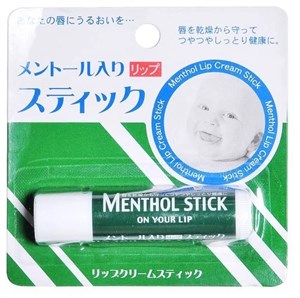 Бальзам для губ с ментолом Menthol Stick Dobest 4543759004753