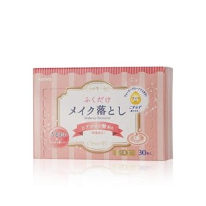 Салфетки влажные для снятия макияжа с гиалуроновой кислотой Kyowa Shiko , 30 шт 4969757112045