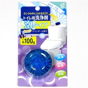 Таблетка для сливного бочка с ароматом цветов,  1шт, 100 г Okazaki 4986614234696