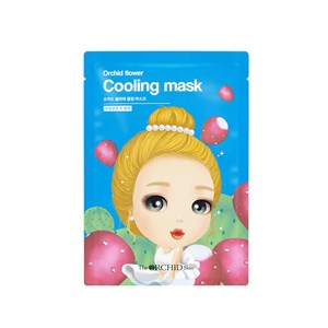 Маска тканевая для лица Orchid Flower Cooling Mask, 25 гр The Orchid Skin 8809412862402